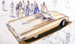 Design of the 1961 Thunderbird Sports Roadster and Italien