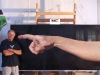 Peter Maier Hand Self Portrait