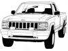 Sketch-made-for-'Jeep-Commanche'-front-end-treatment-on-Dodge-Dakota-sheet-metal