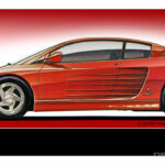 1990 Ferrari F 133 AB-Mythos-inspired Nuova Testarossa