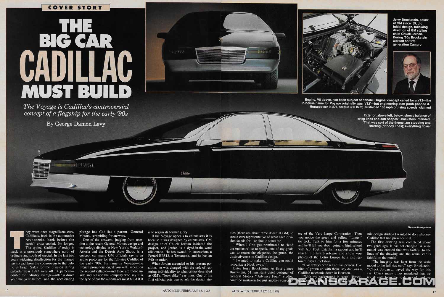 Cad Voyage Auto Week 011588-2