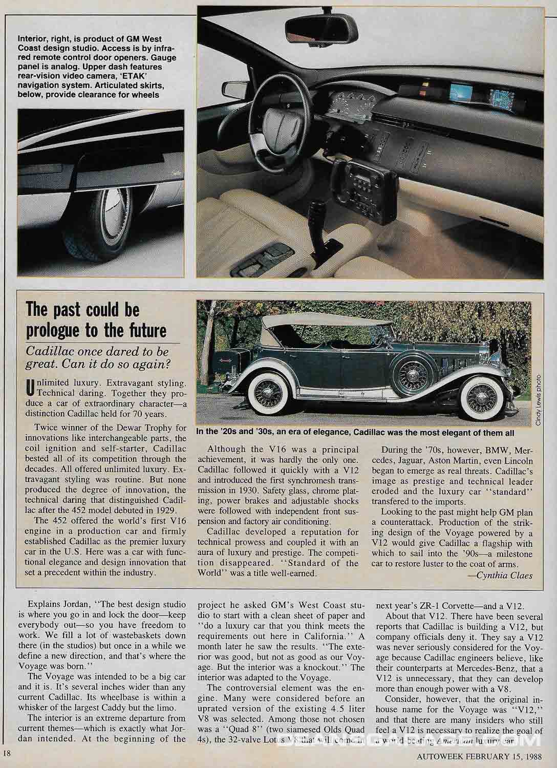 Cad Voyage Auto Week 011588-3