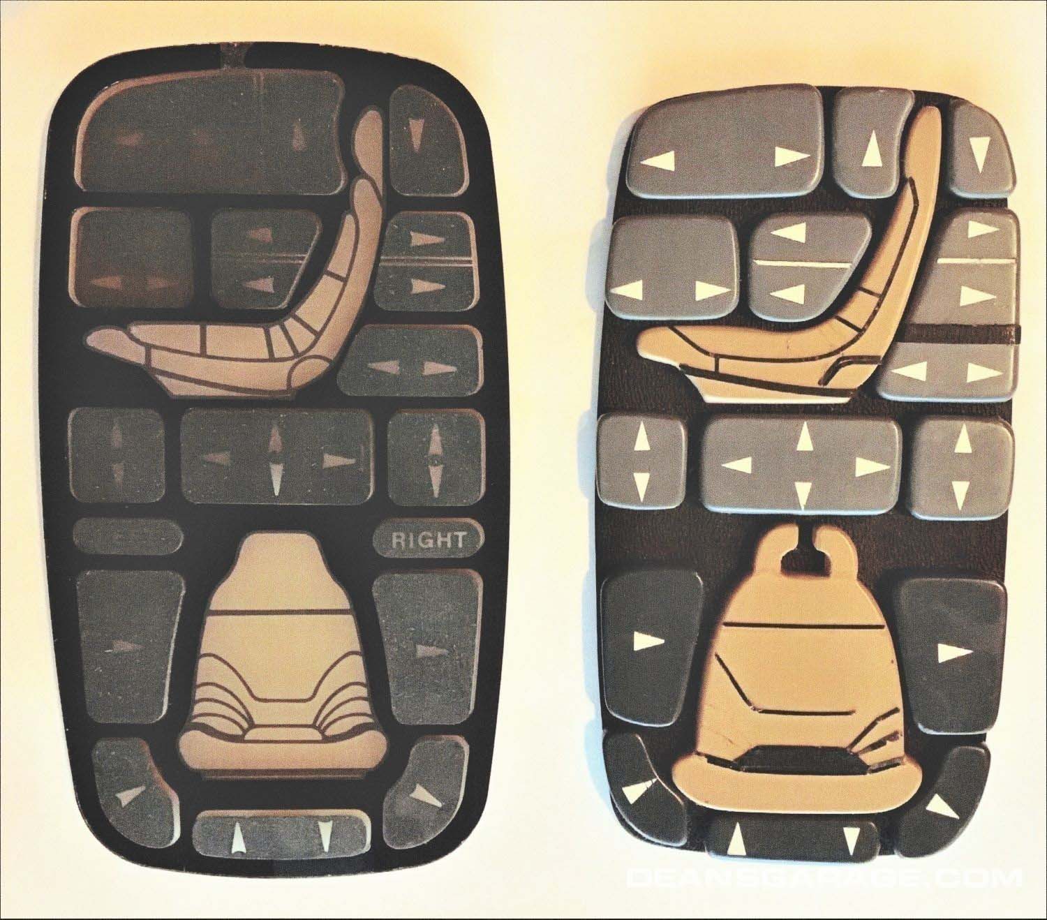 Cad Voyage Seat Control Pad